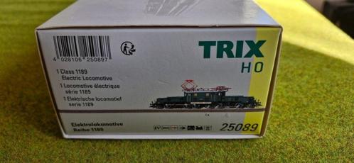 Trix H0 1189 Elektrische locomotief, 25089, Digitaal, als ni, Hobby en Vrije tijd, Modeltreinen | H0, Locomotief, Trix, Ophalen of Verzenden