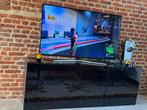 Zwarte tv meubel hoogglans €150, Ophalen