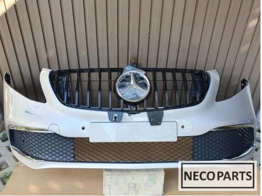 MERCEDES V-KLASSE W447 LIFT VOORBUMPER ORIGINEEL KLEUR 744, Auto-onderdelen, Overige Auto-onderdelen, Mercedes-Benz, Gebruikt