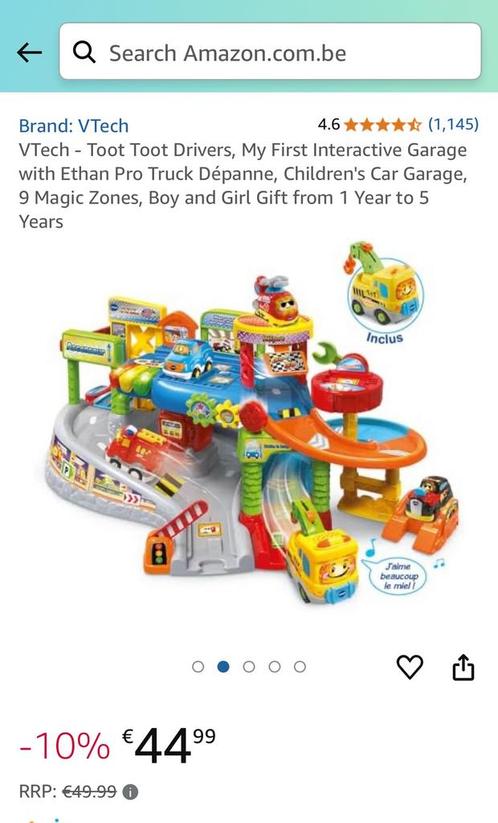 Vtech Politietoren en Interactive garage, Kinderen en Baby's, Speelgoed | Vtech, Ophalen