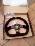 Volant OMP plat 330 mm cuir retourné, Alcantara Superquadro, Auto-onderdelen, Interieur en Bekleding, Ophalen of Verzenden, Nieuw