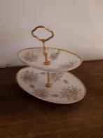 Vintage 70's étagère , 2 verdiepingen, Huis en Inrichting, Woonaccessoires | Etagères, Ophalen of Verzenden, Zo goed als nieuw