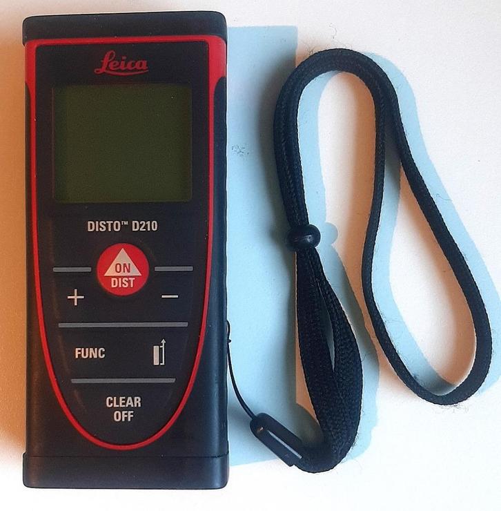 Leica Disto D210 afstandsmeter, Bricolage & Construction, Instruments de mesure, Enlèvement