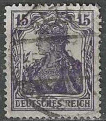 Duitsland 1916/1919 - Yvert 101 - Germania 15 p. (ST) beschikbaar voor biedingen