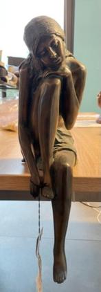 Bronzen  tuinbeeldje  Rottenecker " Emanuelle" NIEUW, Tuin en Terras, Nieuw, Overige materialen, Mensenbeeld, Ophalen