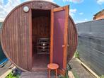 Buitensauna  barrel, Sport en Fitness, Sauna, Ophalen, Nieuw