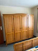Houten kleerkast, Huis en Inrichting, Kasten | Kleerkasten, Ophalen, Gebruikt, 150 tot 200 cm, Met hangruimte