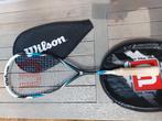 Squash racket, Sport en Fitness, Squash, Ophalen, Gebruikt, Racket, Met hoes