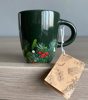 Donkergroen koffiekopje - NIEUW  beschikbaar voor biedingen