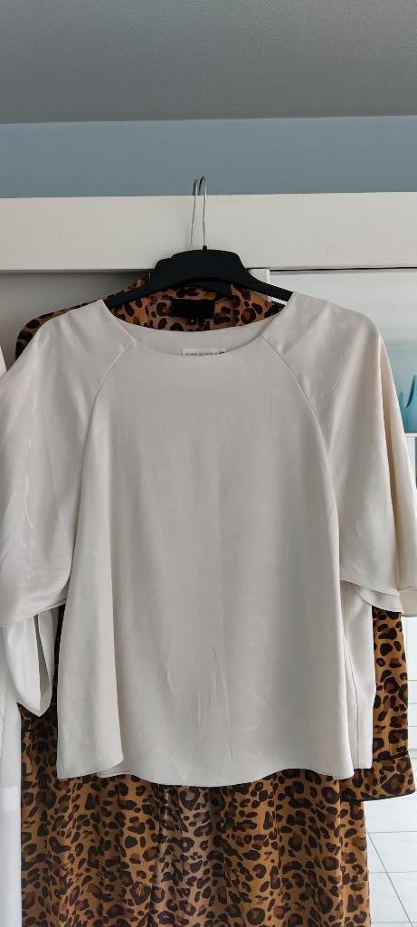 BLOES ANNA GLOVER for H&M, Kleding | Dames, Blouses en Tunieken, Zo goed als nieuw, Maat 38/40 (M), Wit, Verzenden