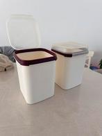 2 grote tupperware voorraaddozen, Enlèvement, Comme neuf