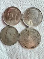2 francs - Albert Ier en néerlandais et français en argent, Timbres & Monnaies, Argent, Argent