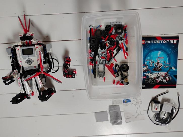 LEGO Mindstorms EV3 COMPLEET, Kinderen en Baby's, Speelgoed | Duplo en Lego, Zo goed als nieuw, Lego, Complete set, Ophalen