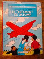 Les aventures de jo, zette et jocko. Le testament de m.pump., Livres, Une BD, Enlèvement, Utilisé, Hergé