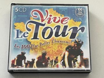 Vive Le Tour - Les 100 Plus Belles Chansons (5-CD) beschikbaar voor biedingen