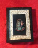 dik kader met Egyptisch beeldje in, Huis en Inrichting, Ophalen of Verzenden
