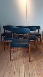 6 unieke vintage stoelen, retro, Huis en Inrichting, Stoelen, Ophalen, Gebruikt