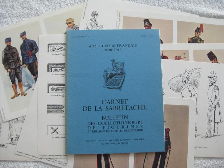 Militaria — Sabretache — Franse kanonniers - 1978, Boeken, Oorlog en Militair, Gelezen, Algemeen, Ophalen