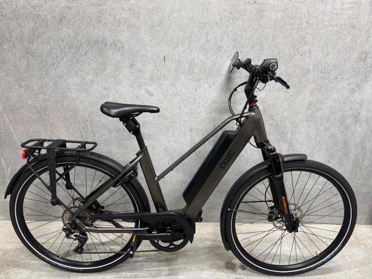 Elektrische fiets | Qwic | 90Nm middenmotor | 735Wh, Fietsen en Brommers, Elektrische fietsen, Zo goed als nieuw, Qwic, 47 tot 51 cm
