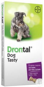 Drontal Dog Tasty 150/144/50mg - Vermifuge, Ophalen of Verzenden, Nieuw