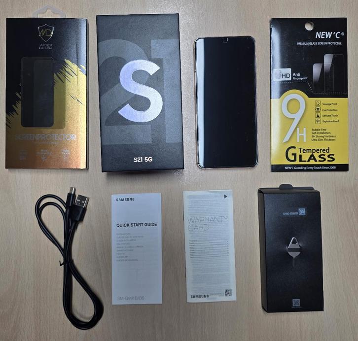 Samsung Galaxy S21 - 5G - 256GB - Phantom Violet., Telecommunicatie, Mobiele telefoons | Samsung, Gebruikt, Galaxy S21, 256 GB