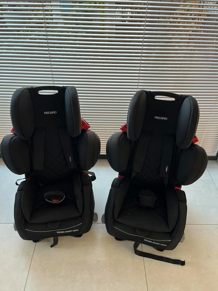 Set van 2 Recaro Young Sport autostoelen, Kinderen en Baby's, Autostoeltjes, Zo goed als nieuw, Ophalen