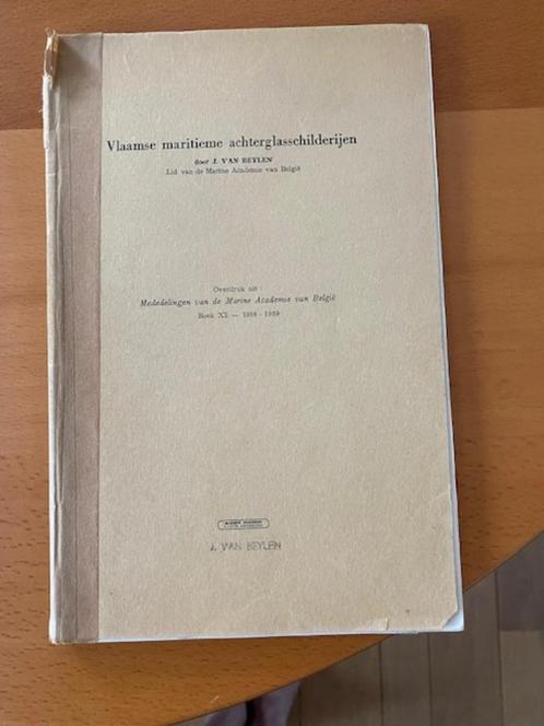 Vlaamse maritieme achterglasschilderijen, Boeken, Overige Boeken, Gelezen, Ophalen