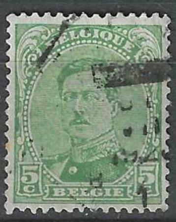 Belgie 1915 - Yvert 137 - Koning Albert I (ST) beschikbaar voor biedingen