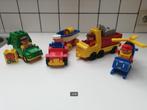 duplo auto's en helikopter bootje, Kinderen en Baby's, Ophalen of Verzenden, Gebruikt, Duplo