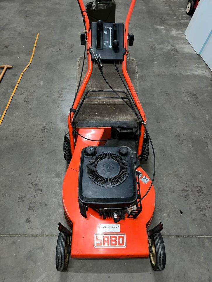 Grasmaaier SABO Benzine, Jardin & Terrasse, Tondeuses à gazon, Utilisé, Tondeuses à gazon à essence, 40 à 49 cm, Enlèvement