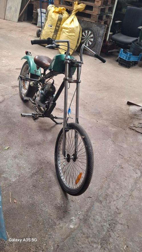 Chopper projectje, Fietsen en Brommers, Brommers | Crossbrommers, Zo goed als nieuw, Ophalen