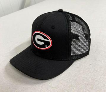 Men's '47 Black Georgia Bulldogs Trucker snapback pet hat