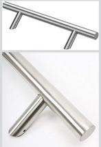 Tirant de porte en inox véritable, Bricolage & Construction, Enlèvement, Comme neuf, Vis, Inox