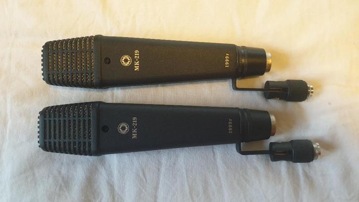 Oktava MK219 - Paire de microphones, Muziek en Instrumenten, Microfoons, Zo goed als nieuw, Overige typen, Ophalen