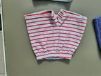 grijs met rode strepen, korte broek 74, Kinderen en Baby's, Babykleding | Maat 74, Ophalen of Verzenden, Zo goed als nieuw