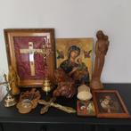 Lot de 15 objets religieux, Antiquités & Art, Enlèvement ou Envoi