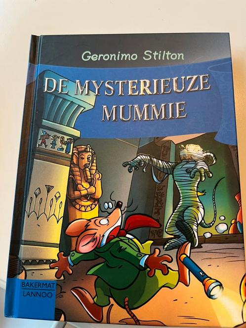 Geronimo Stilton - De mysterieuze mummie, Boeken, Kinderboeken | Jeugd | onder 10 jaar, Zo goed als nieuw, Ophalen of Verzenden