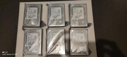 lot de 6 HITACHI 2TB=12Tb 7.2K SAS  3.5"  HUS723020ALS640, Computers en Software, Harde schijven, Gebruikt, Server, Intern, HDD