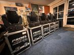 3x PROEL Dreamlight 250 wash - movingheads + flightcases, Ophalen, Zo goed als nieuw, Licht