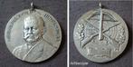 Medaille met de Duitse Rijkskanselier Hindenburg, Postzegels en Munten, Penningen en Medailles, Zilver, Verzenden