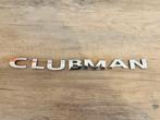 Mini Clubman Logo, Autos : Divers, Autocollants de voiture, Enlèvement ou Envoi