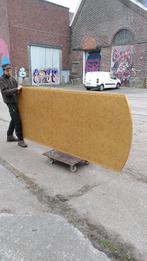 Groot bureaublad / paneel met uniek houtpatroon, Huis en Inrichting, Tafelonderdelen, Ophalen, Gebruikt, 100 tot 150 cm, 200 cm of meer