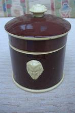 aardewerk pot foie gras KG Lunéville (11x12,5 cm), Antiek en Kunst, Ophalen of Verzenden