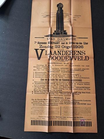Poster Iron Pilgrimage 85x41, Enlèvement ou Envoi