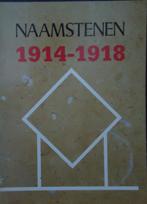 Naamstenen 1914-1918, Boeken, Ophalen of Verzenden