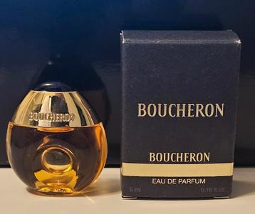 Miniatuur Boucheron Eau de Parfum, Verzamelen, Ophalen of Verzenden, Zo goed als nieuw, Miniatuur