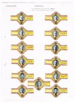 SIGARENBANDEN, Verzenden, Zo goed als nieuw, Sigarenbandjes
