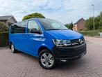 VW T6 Caravelle 2.0 TDi 4 Motion Highline DSG 9 ZIT, Auto's, Volkswagen, Automaat, Monovolume, 4 cilinders, Blauw