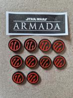 Star Wars Armada FFG 10 Acryl Squadron tokens goodies, Verzamelen, Star Wars, Ophalen of Verzenden, Zo goed als nieuw, Spel