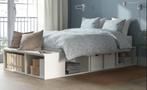 Ikea PLATSA bed, Ophalen, Wit, Tweepersoons, 140 cm